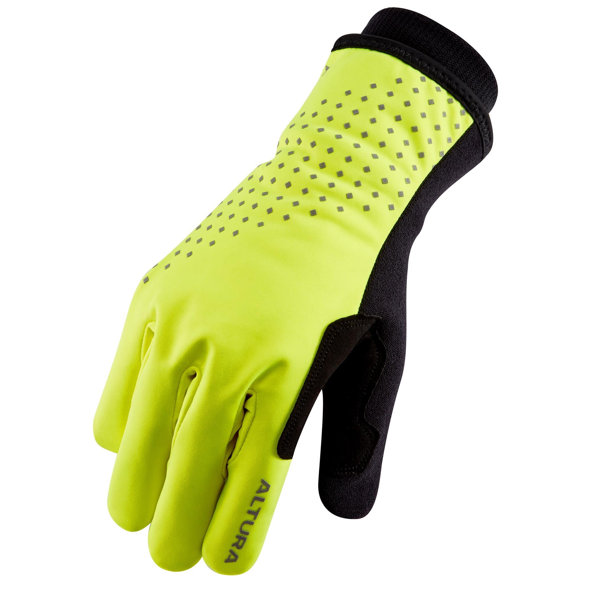Nightvision Unisex Waterproof Insulated Cycling Gloves – Altura